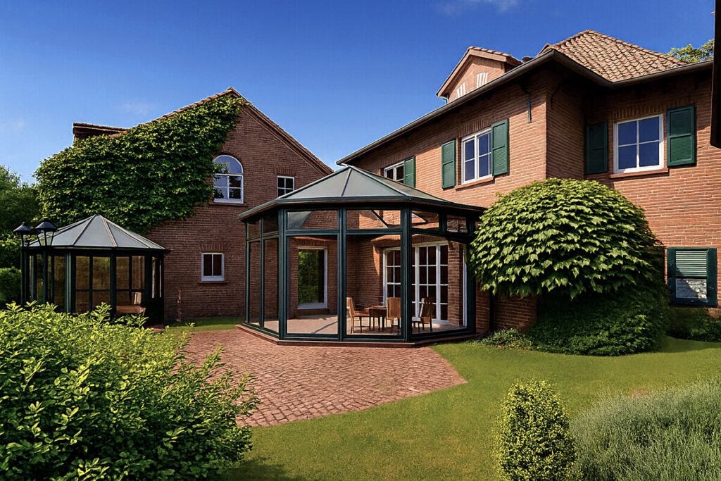 Aussenansicht - Dieses Bild wurde virtuell gestaged (KI-unterstützt)