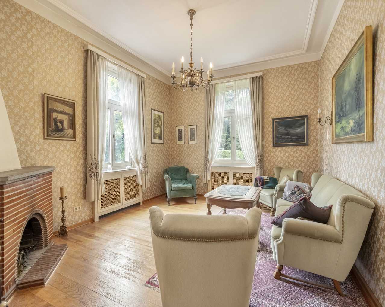 Wohnung 1: Wohnzimmer