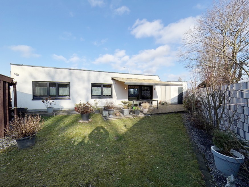 Rückansicht, Garten