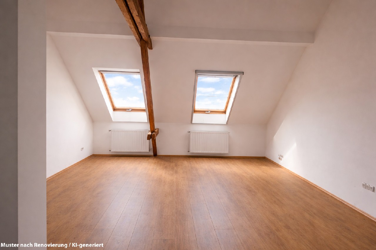 Muster nach Renovierung Wohn-/Esszimmer