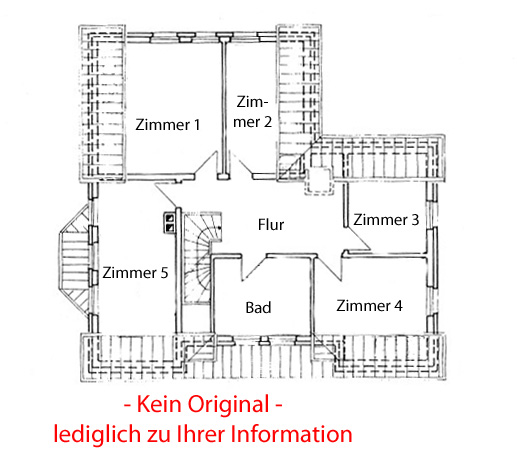Grundriss Obergeschoss