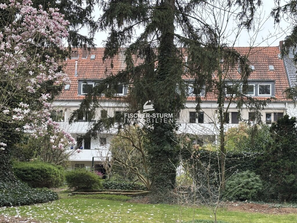 Hausansicht vom Garten aus