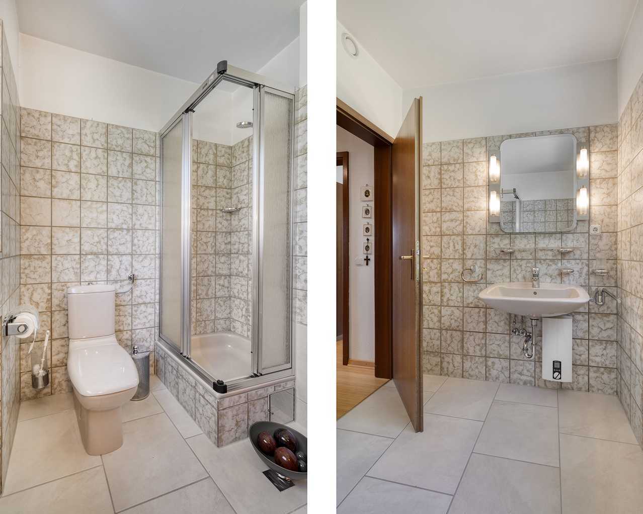 Badezimmer Dachgeschoss