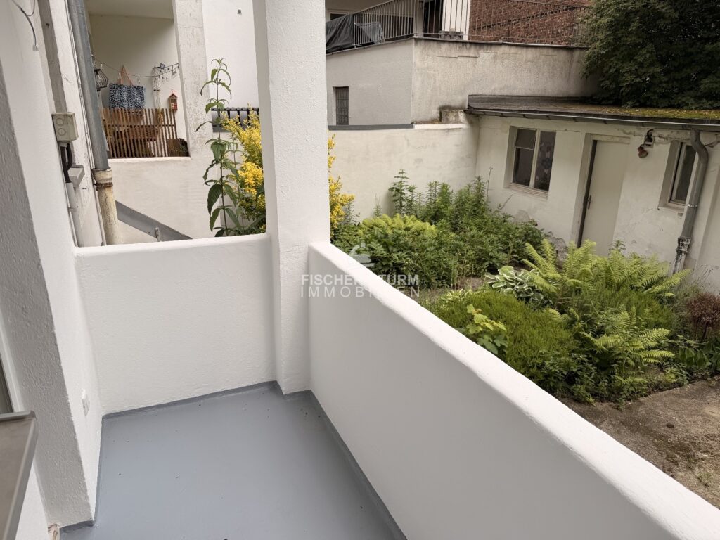 Balkon zur Hofseite