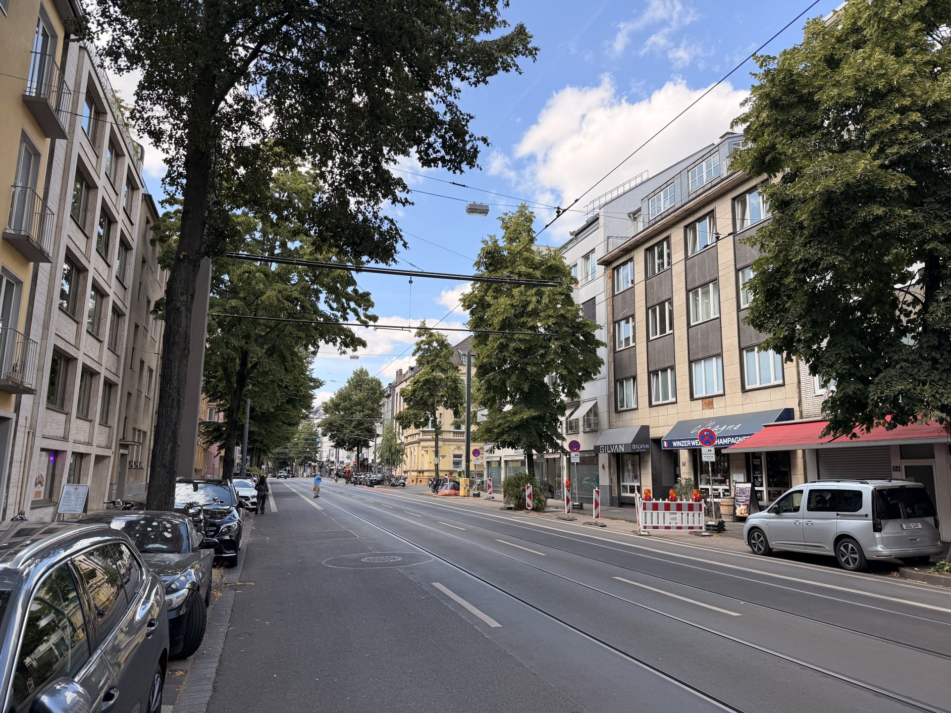 Vor der Tür