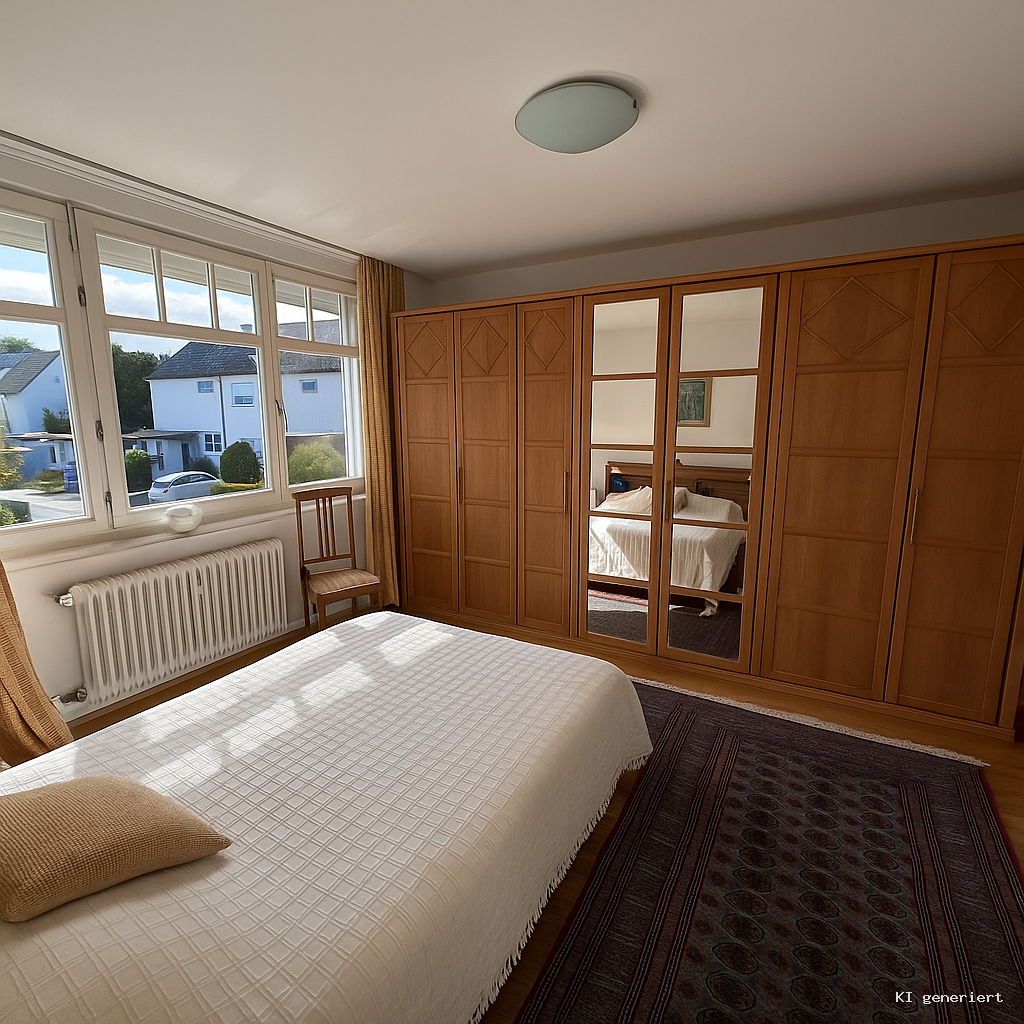 Schlafzimmer nach Vorne