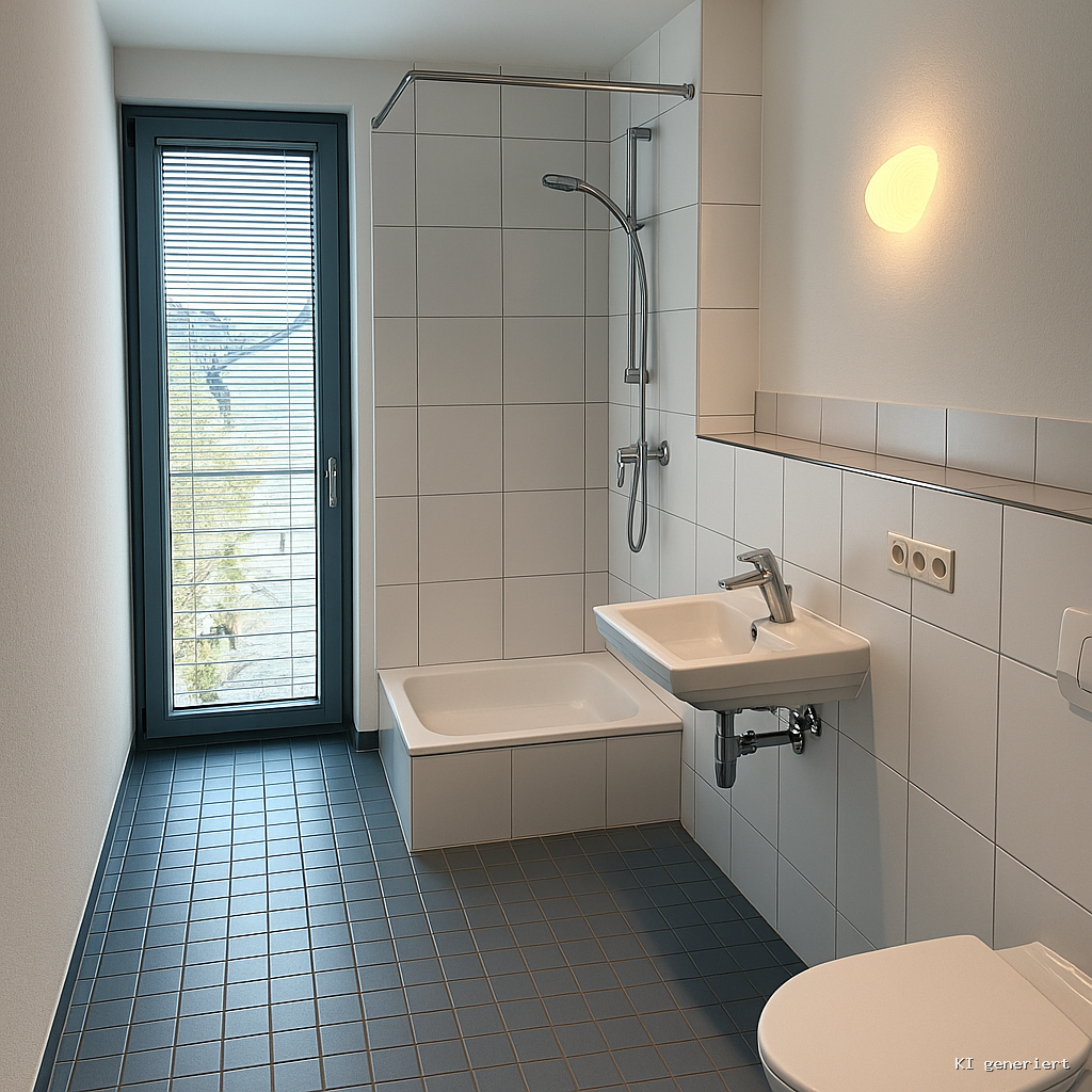 Gästebad mit Dusche