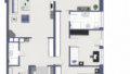Grundriss 2 Schlafzimmer