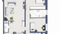 Grundriss 3 Schlafzimmer