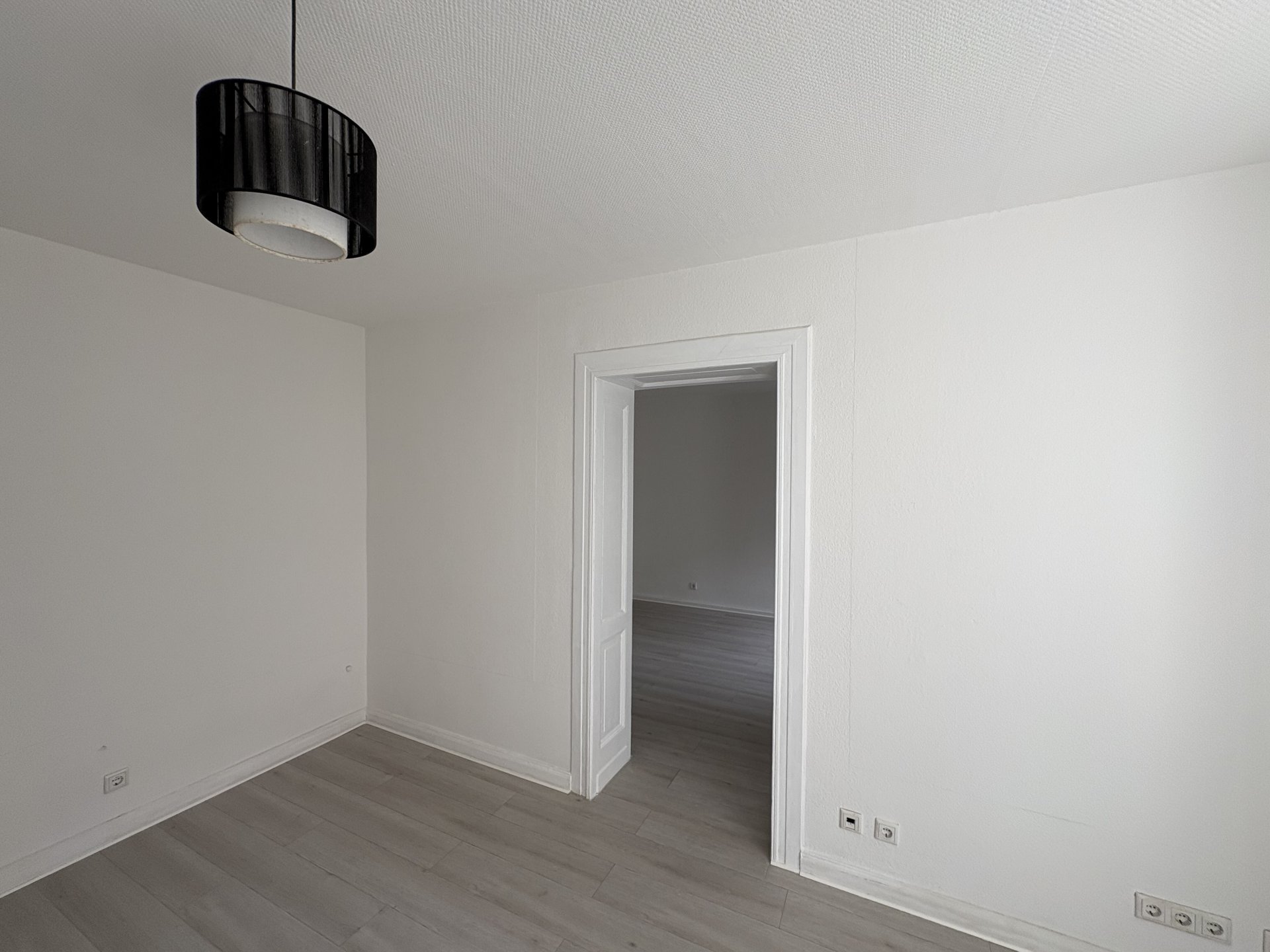 Blick ins Schlafzimmer
