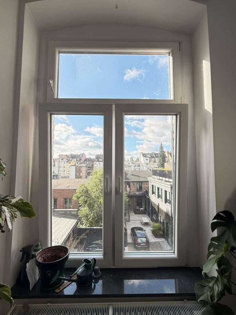 Ausblick Hinterhof