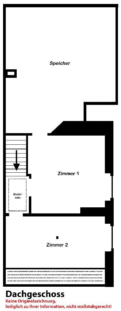Grundriss Dachgeschoss