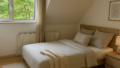 Schlafzimmer mit KI bearbeitet