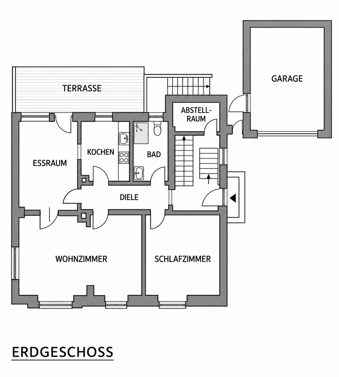 Grundriss Erdgeschoss