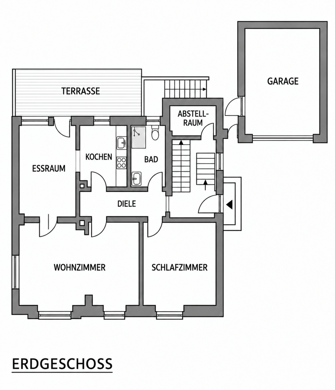 Grundriss Erdgeschoss